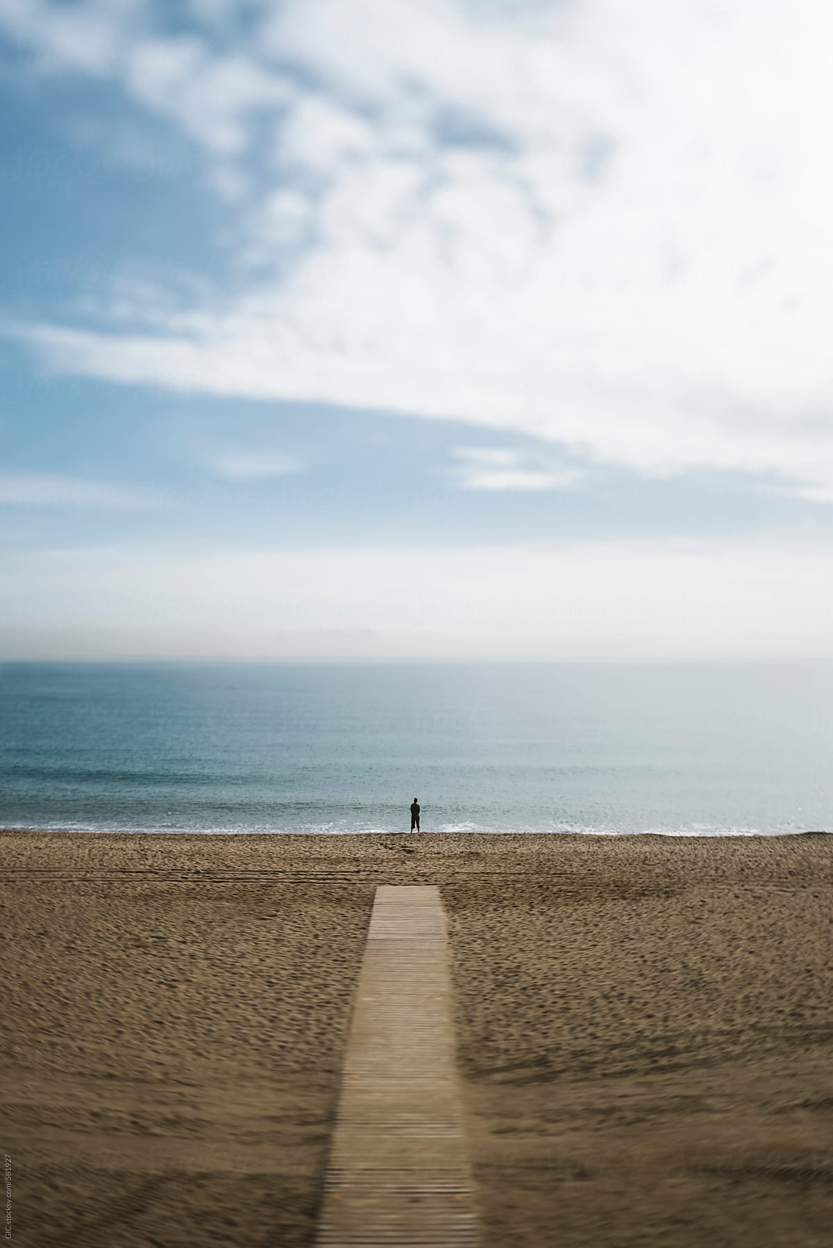 Man Standing On The Seashore By Stocksy Contributor Simone Wave Stocksy
