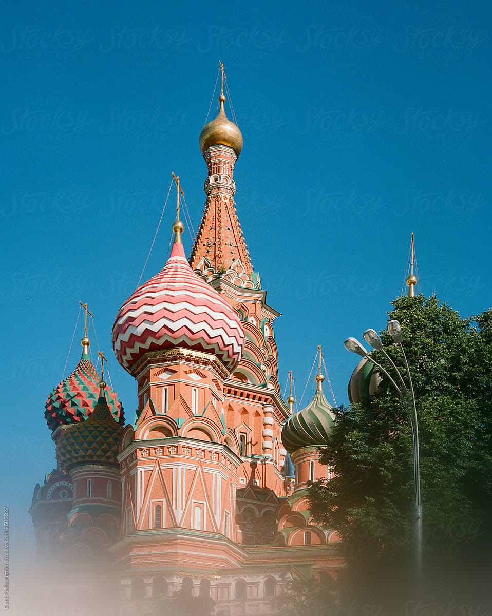 Saint Basil\'s Cathedral, at Red Square, Moscow, Russia