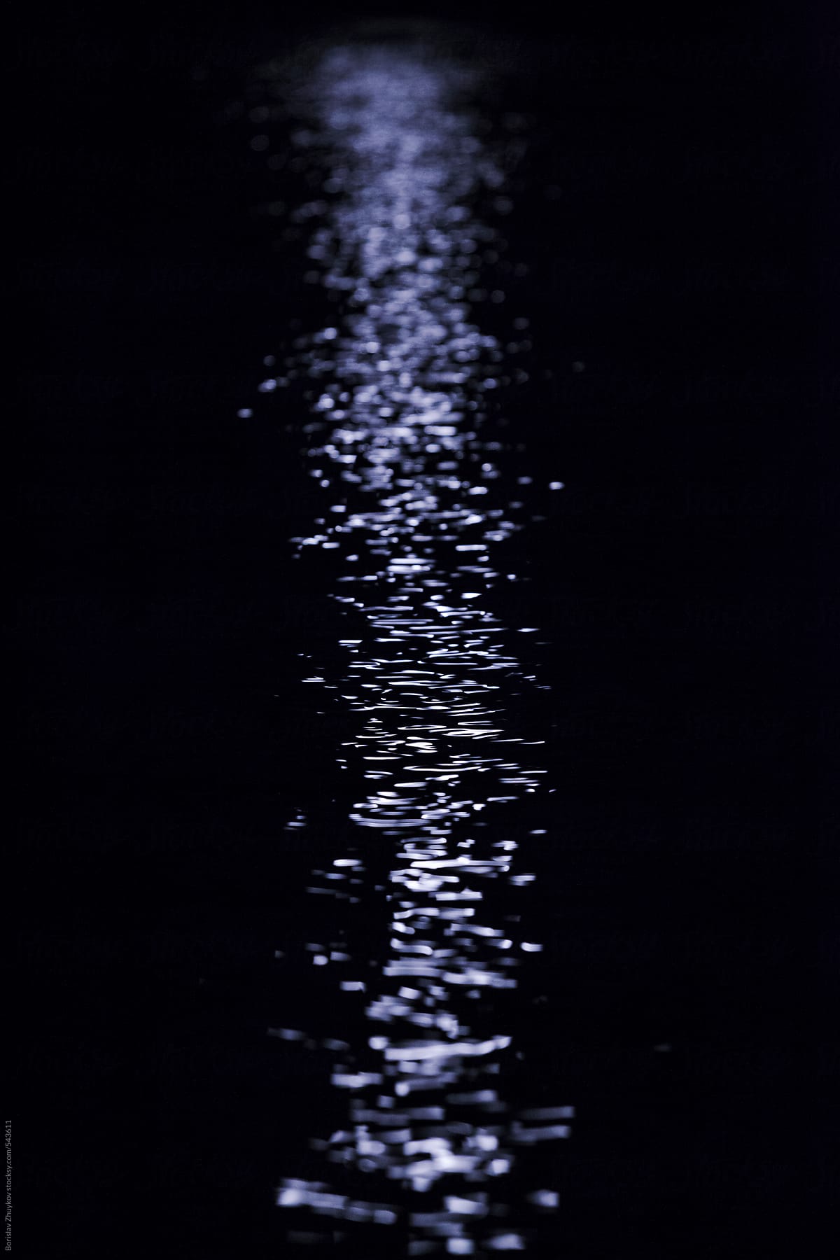 Moon light on the water
