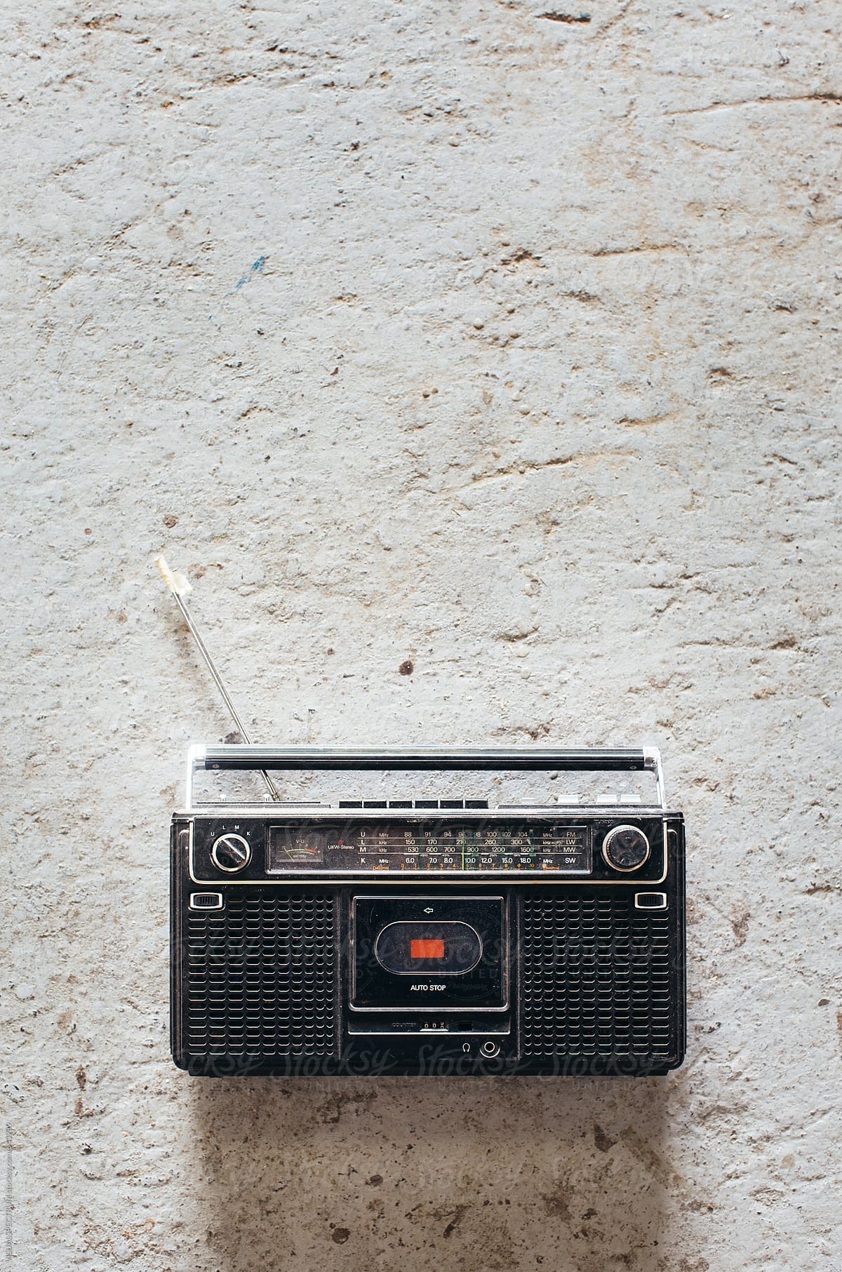 Retro Radio Cassette Player