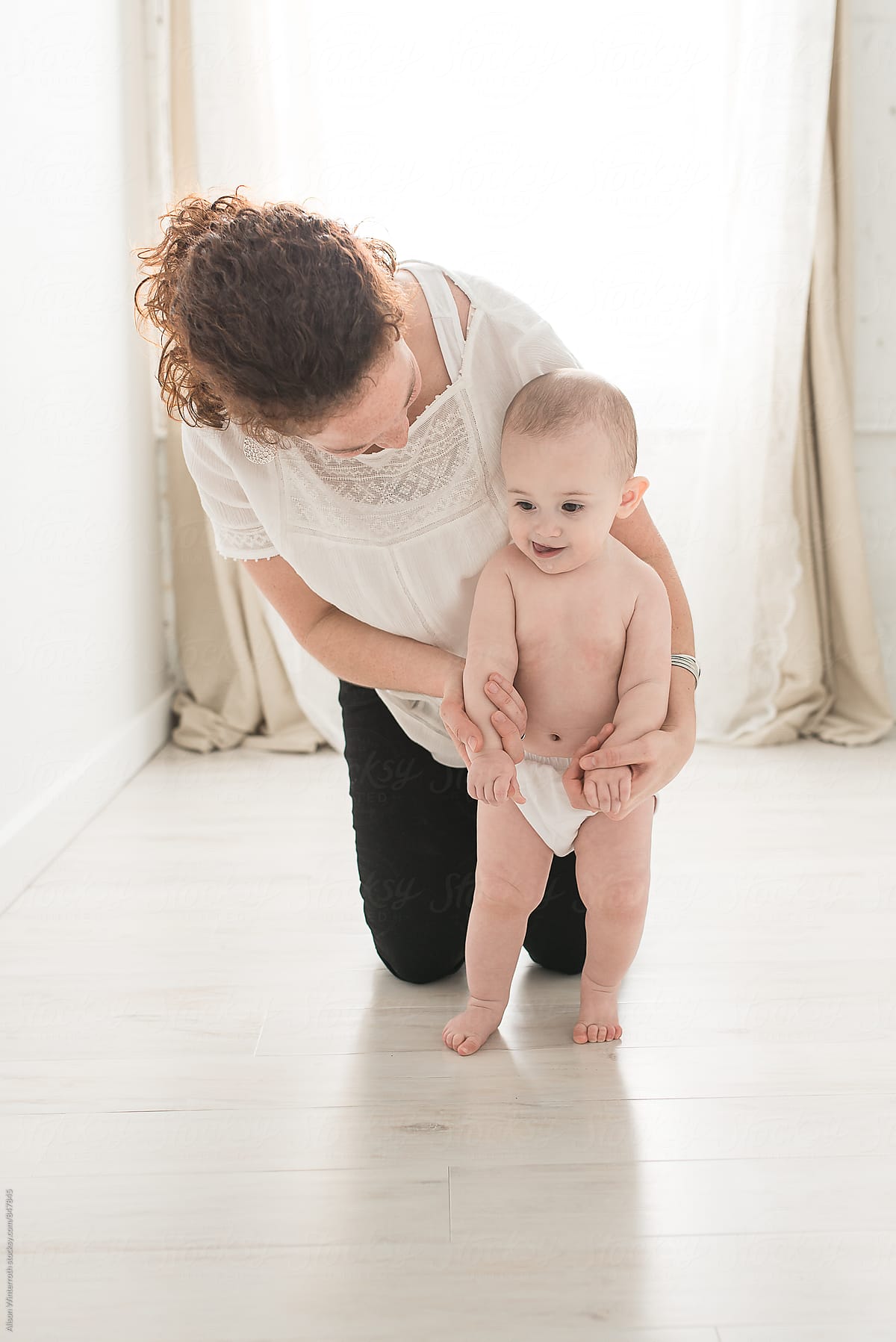 encouraging your baby to walk