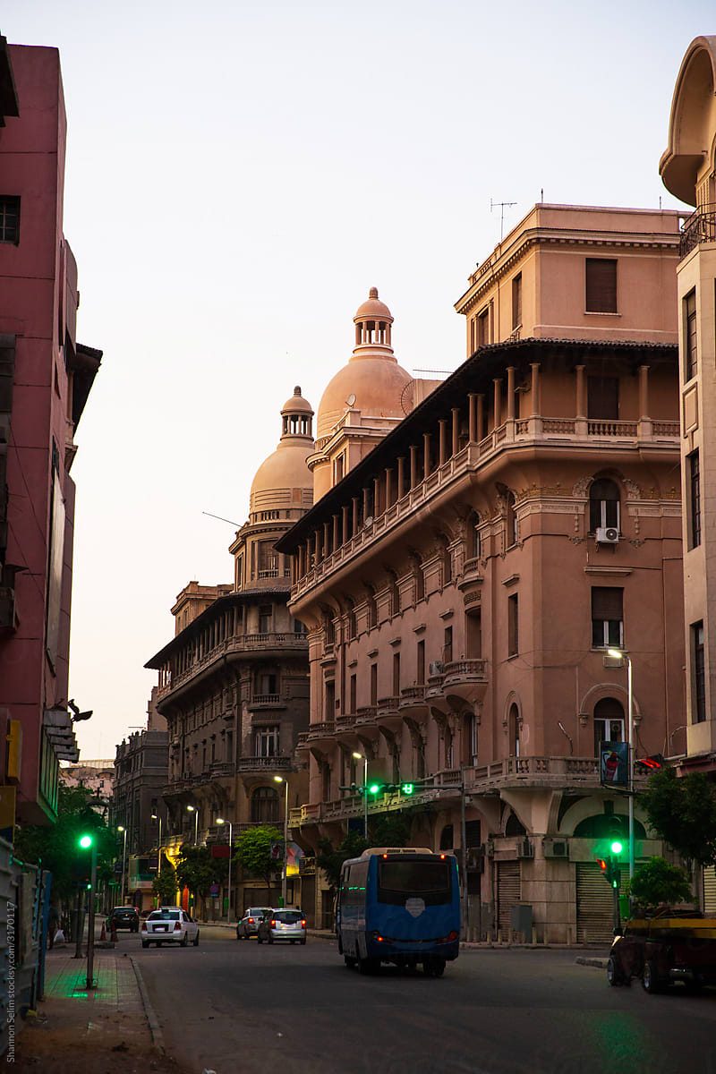 Historic Downtown Cairo Streets