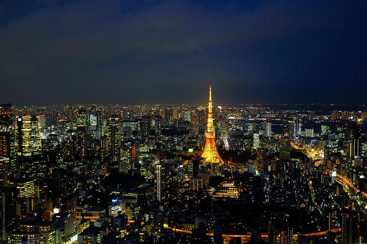 Tokyo Night Japan By Rein Cheng