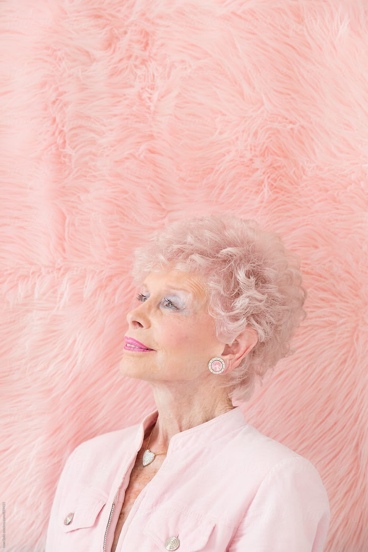 Pink portrait