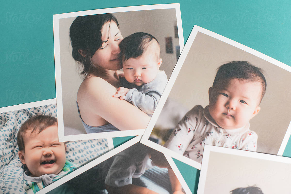 Printed family photographs