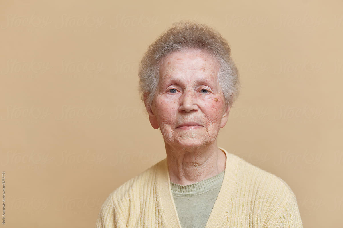 Portrait Of An Aged Woman