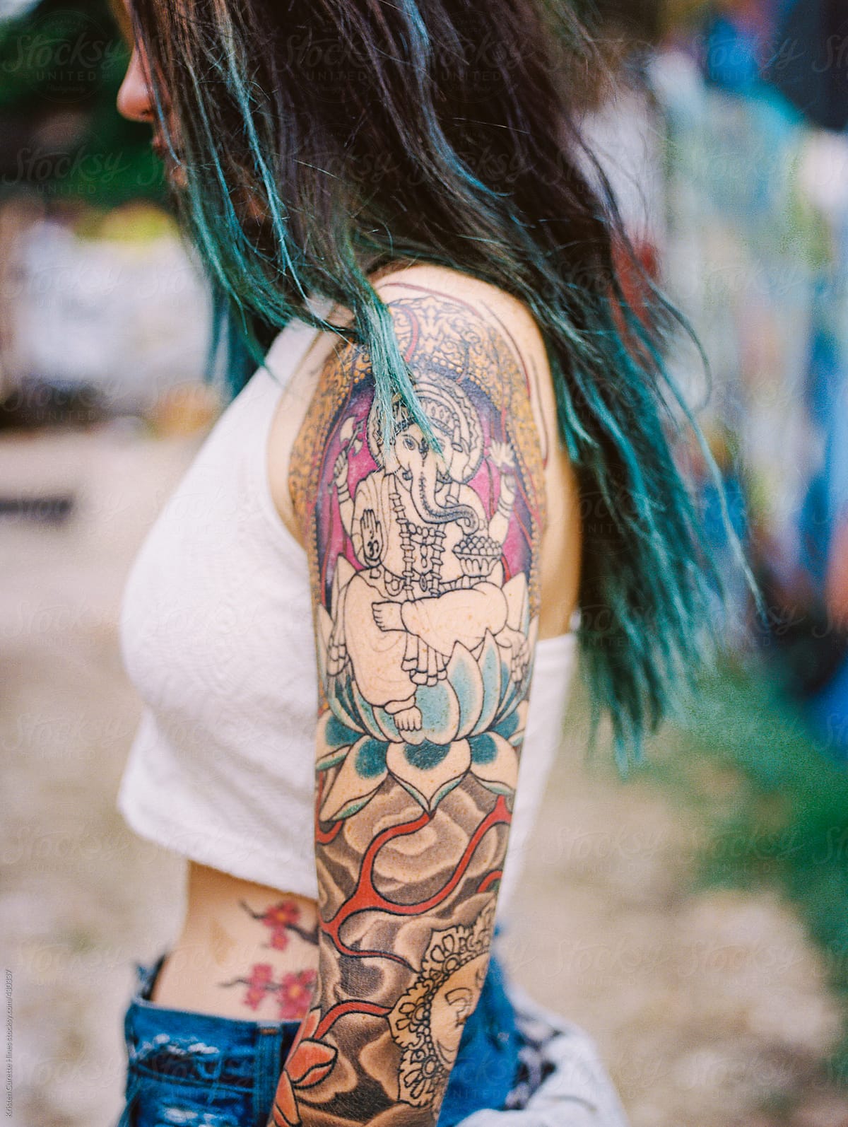 Shoulder Sleeve Tattoo Ganesha - Best Tattoo Ideas Gallery