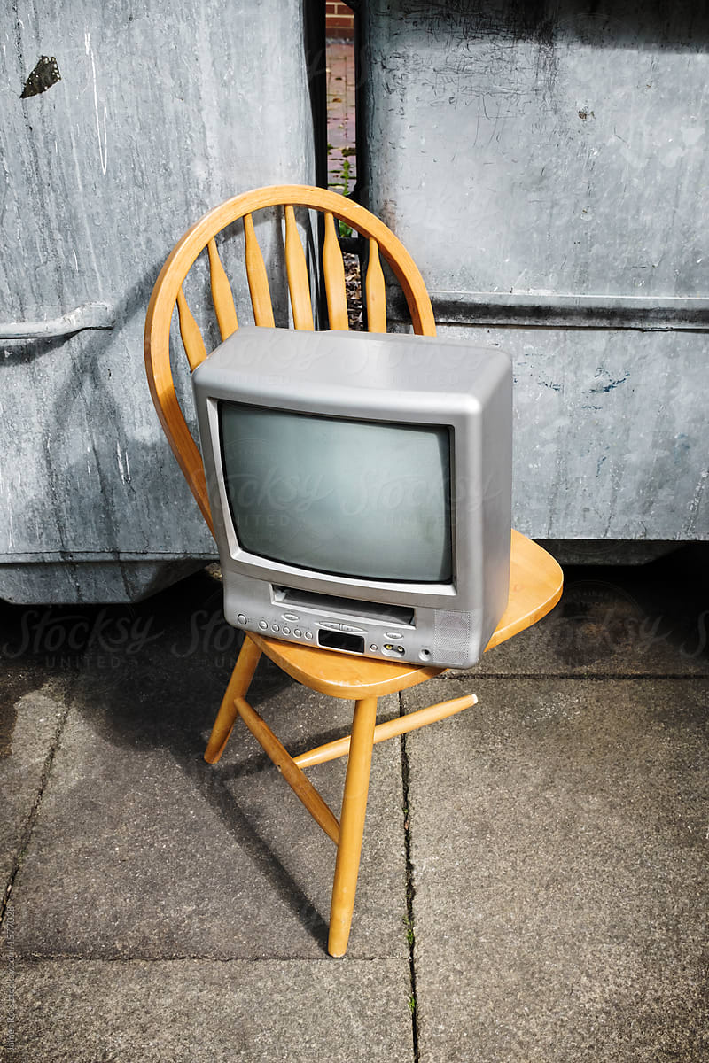 Television and Chair