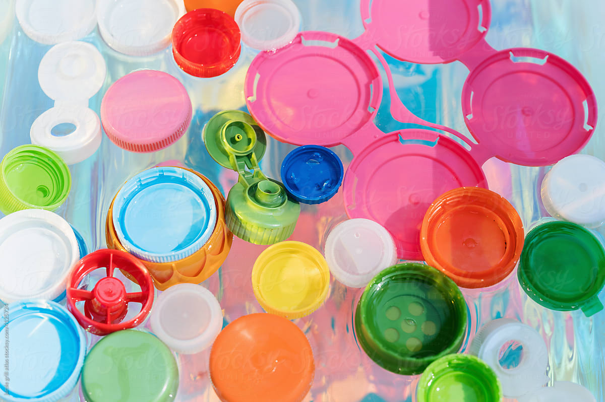 Colorful Plastic Bottlecaps