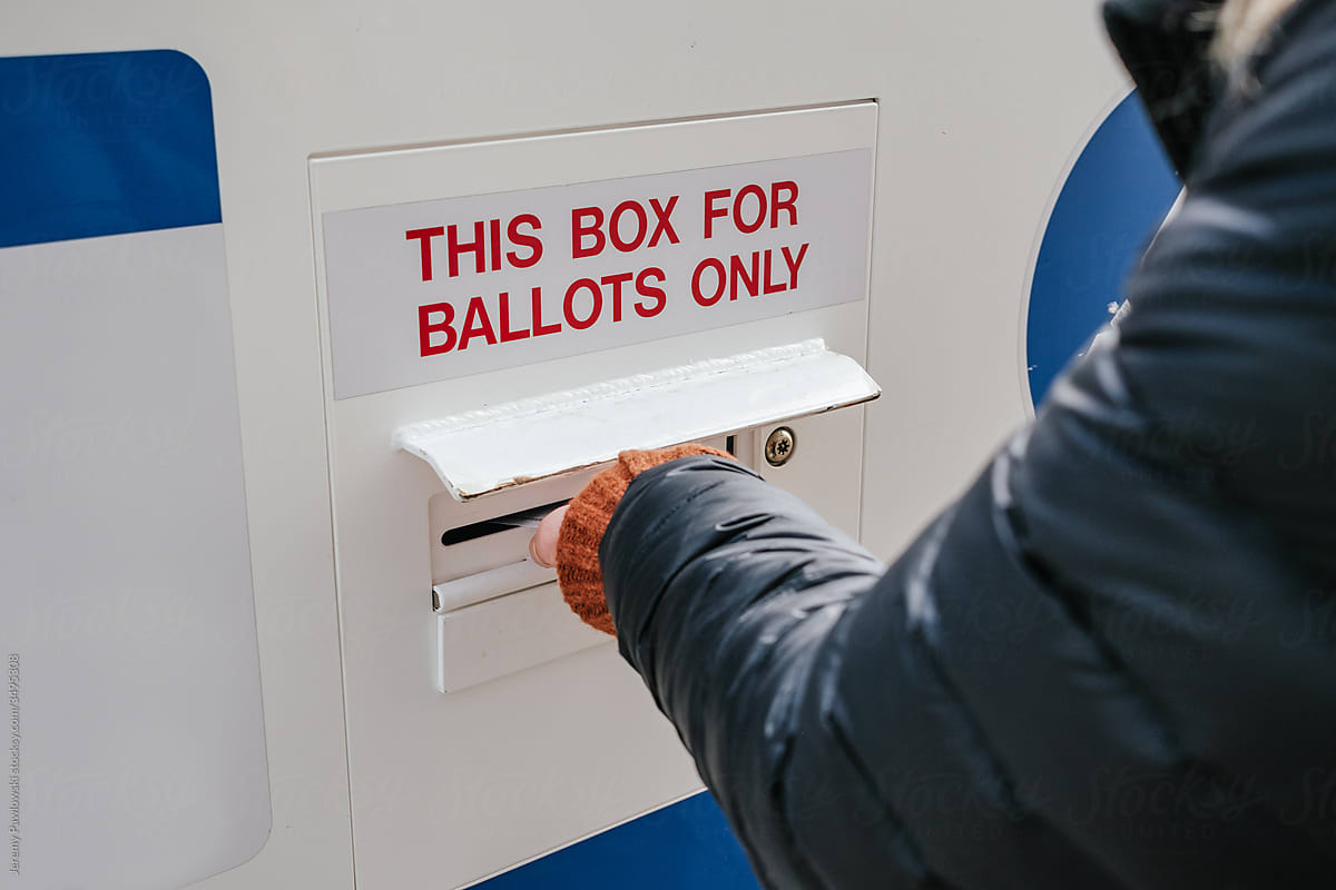 Voting By Ballot Drop Off