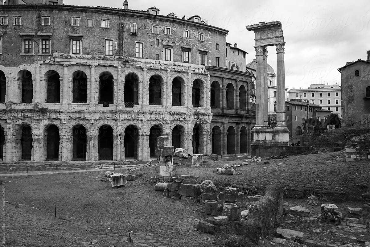 Theatre of Marcellus in Rome