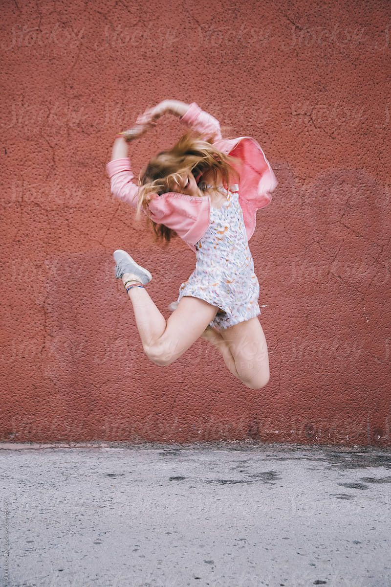 Jumping Girl By Stocksy Contributor Danil Nevsky Stocksy
