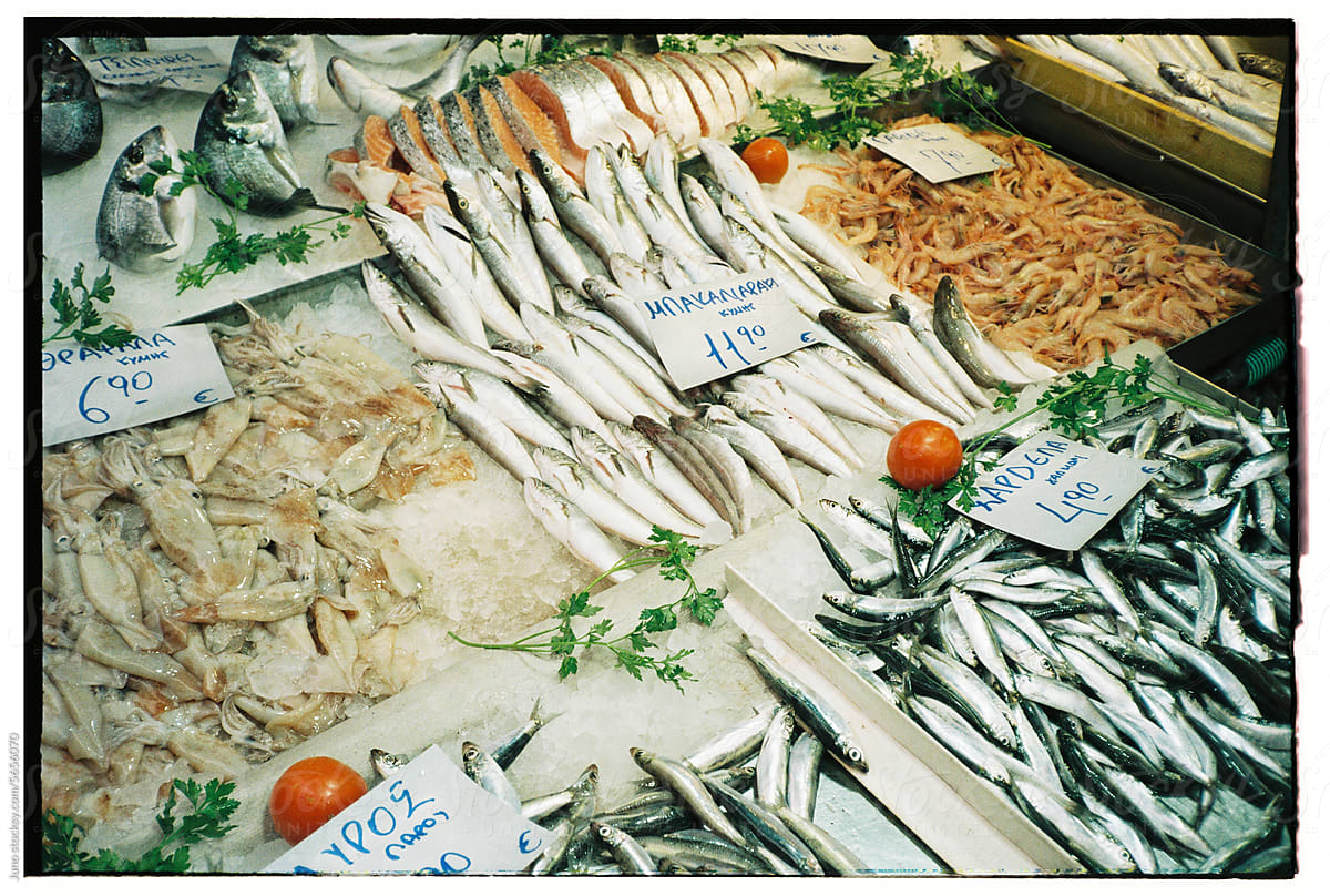 Fish market Greece