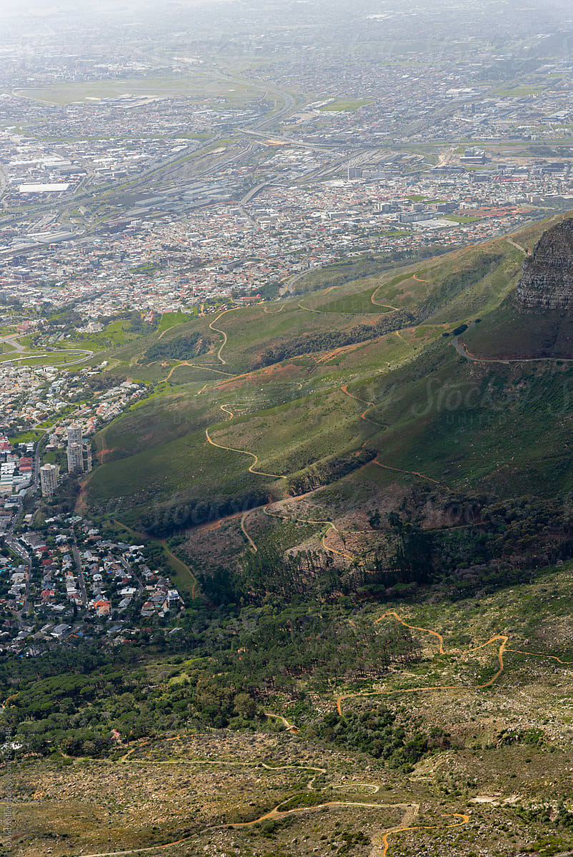 A view of the city of Cape Town, South Africa