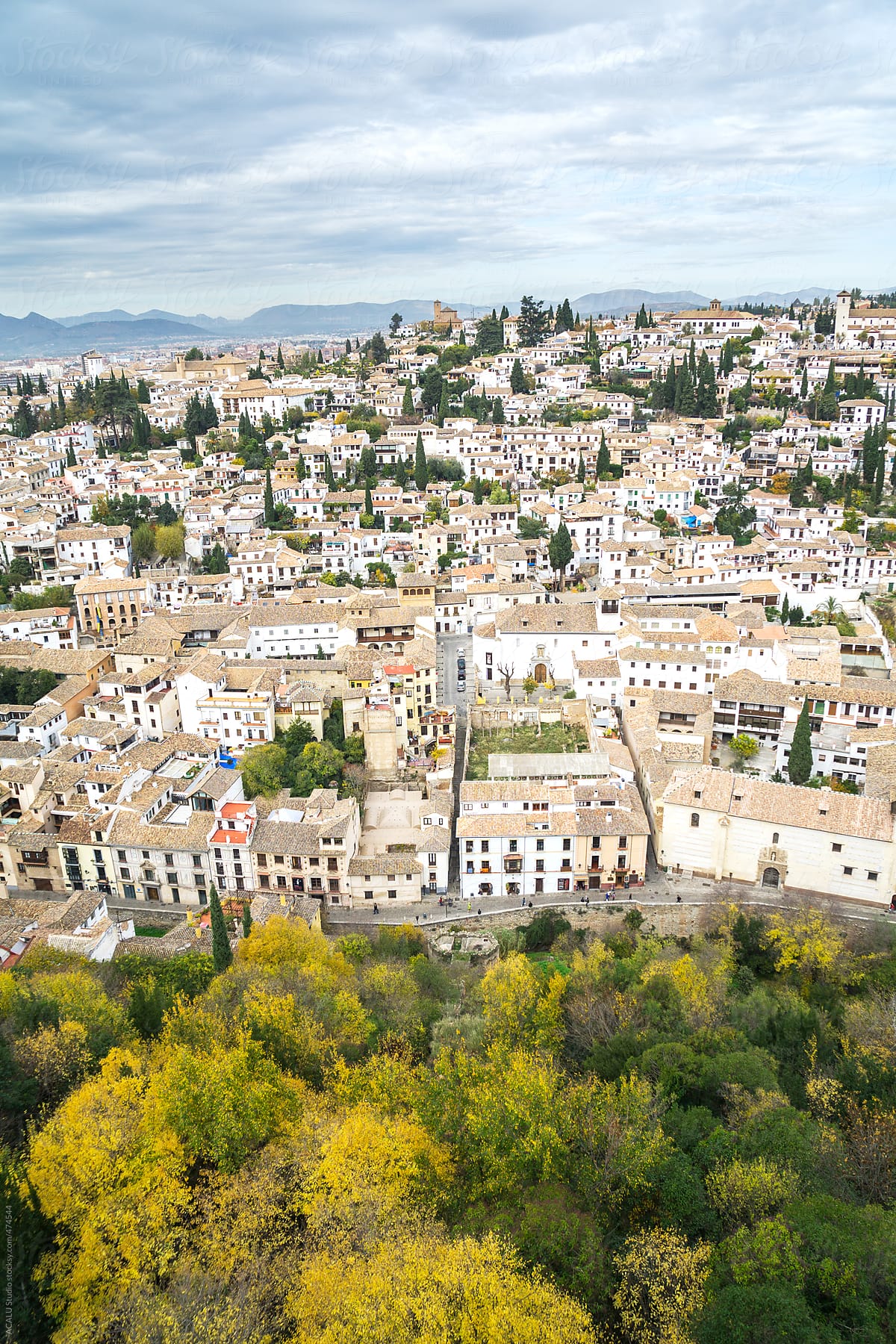 Views of Granada from the Alhambra