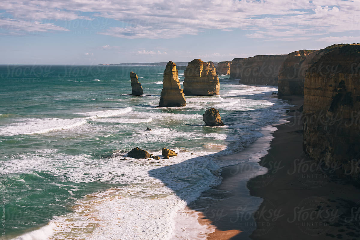 Twelve Apostles along Great Ocean Road, Australia