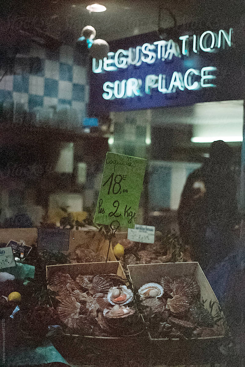 Parisian Seafood Delicacies