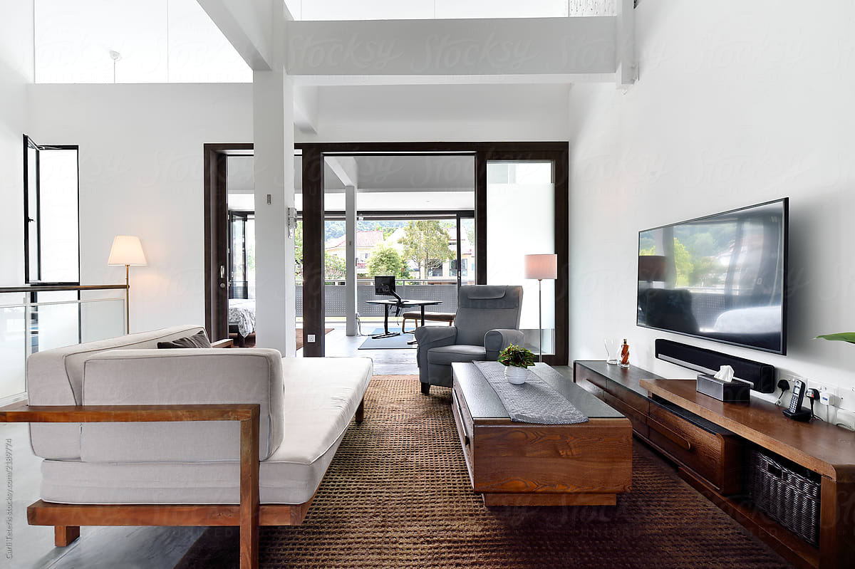 sleek modern living room furniture