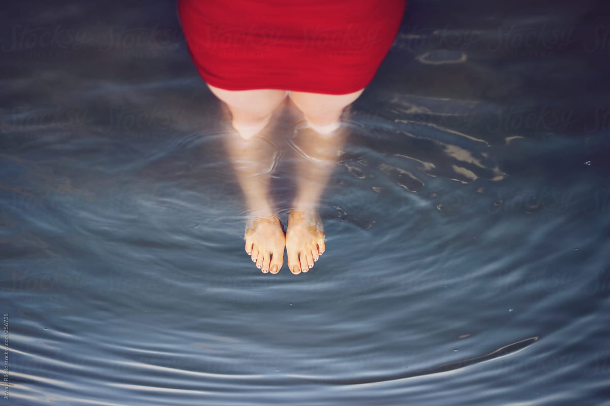Womans Legs In Water By Stocksy Contributor Jovana Rikalo Stocksy