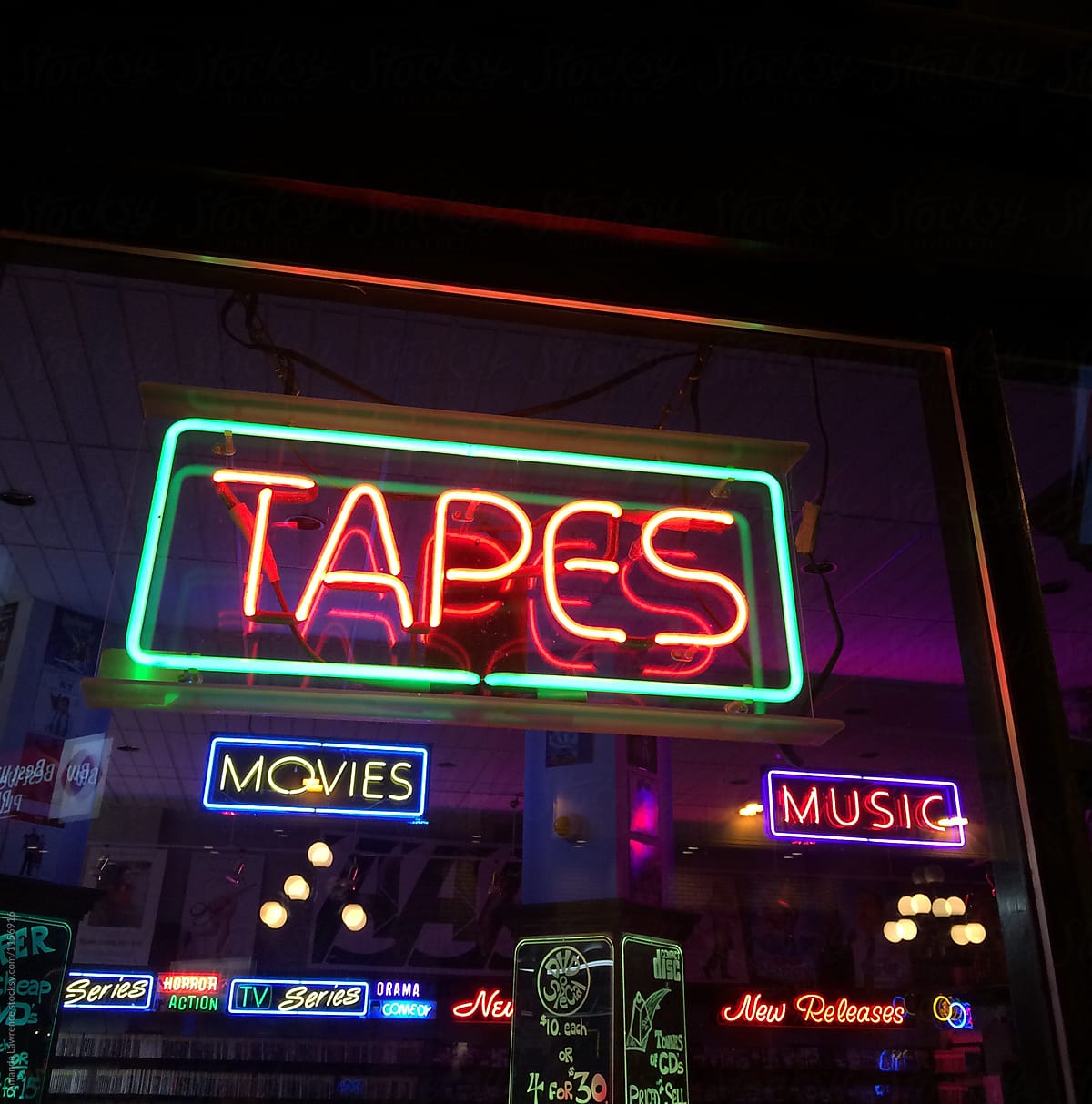 Tapes, Movies, Music