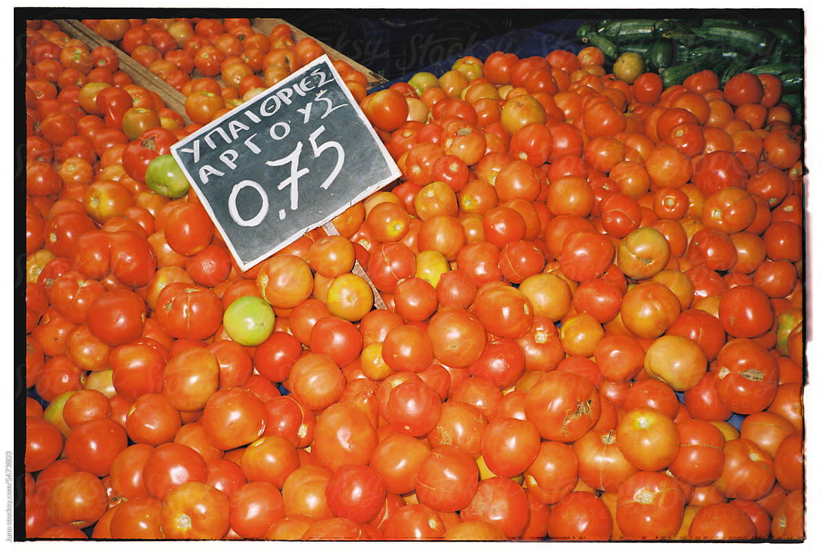 Market tomatoes