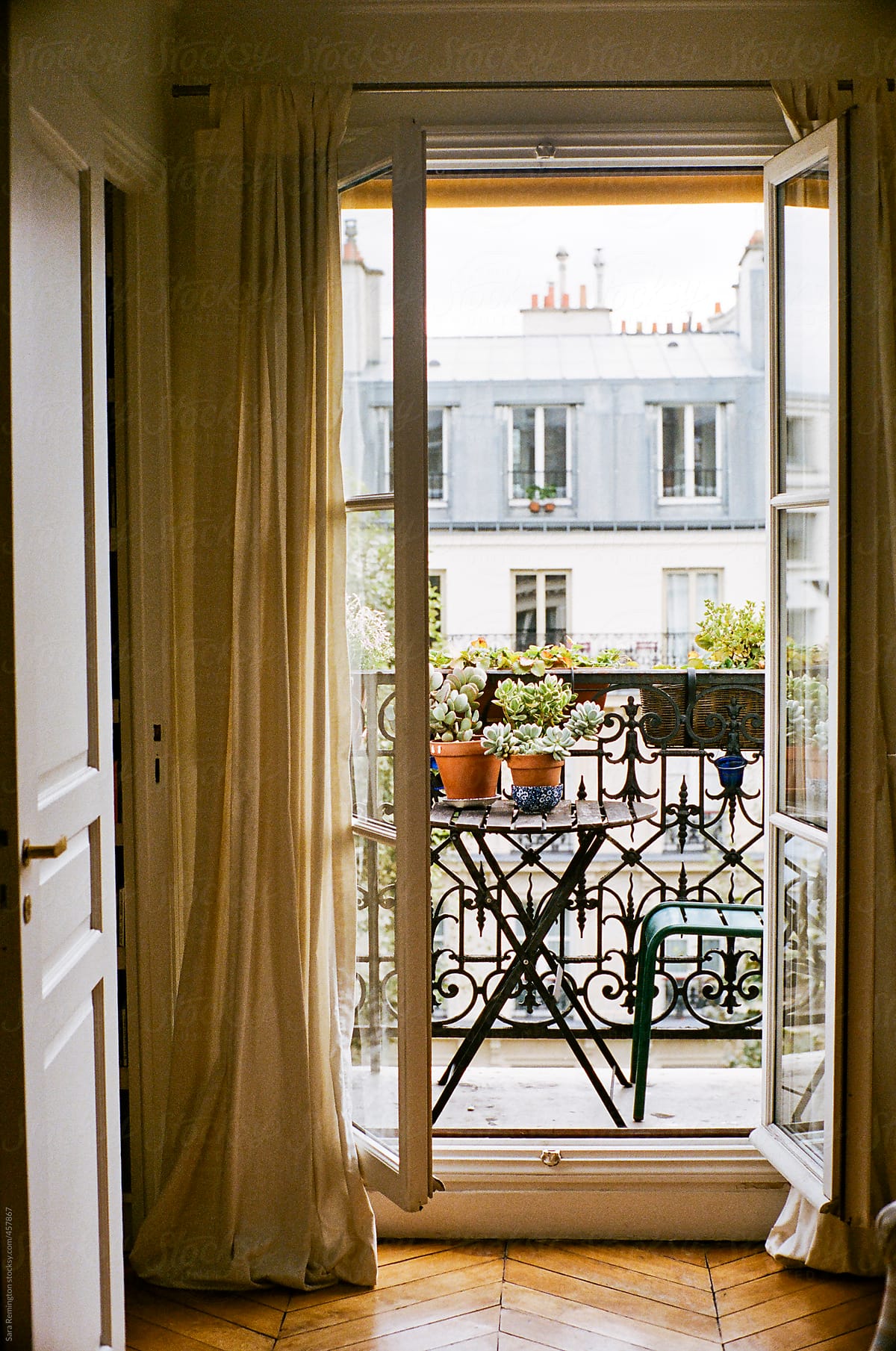 Window In Paris Apartment