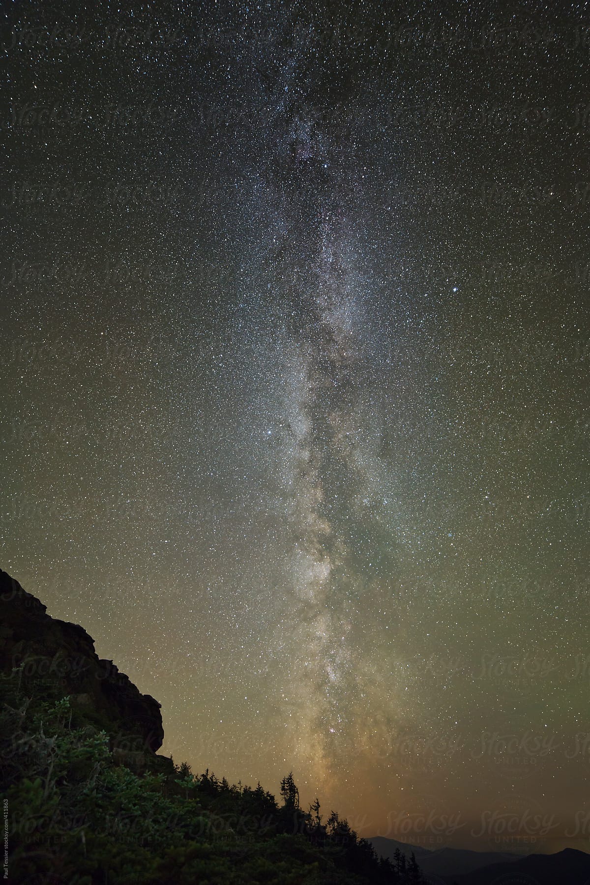 Milky Way over New Hapshire