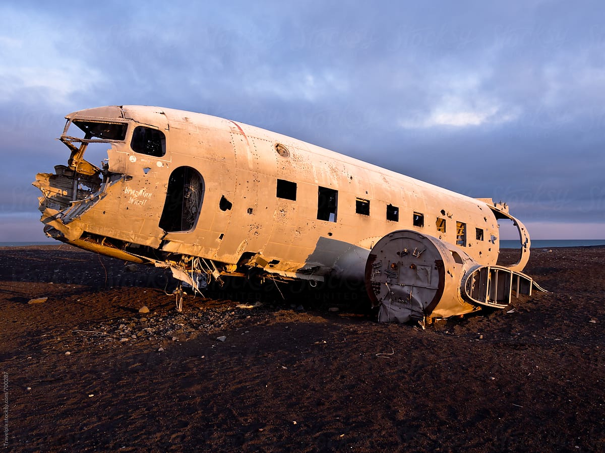 Abandoned DC Plane. Sólheimasandur. Iceland