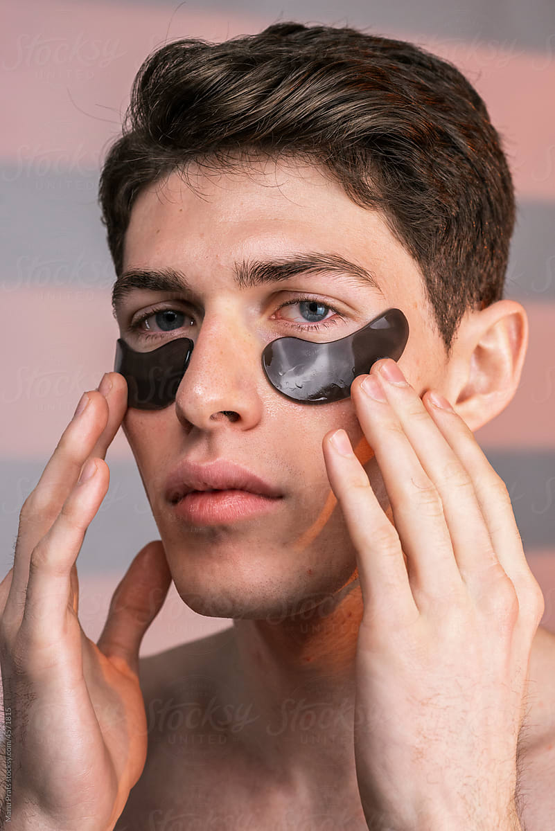 Under eye patch, male skin care