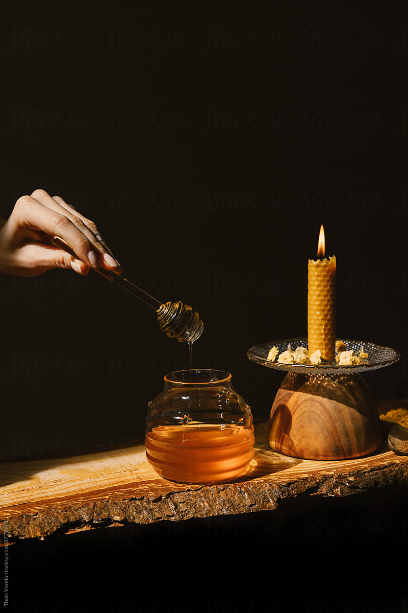 honey candle ritual.