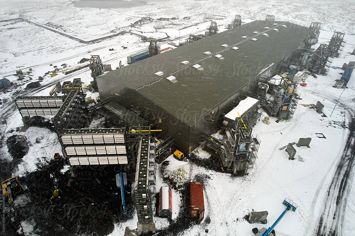 Carbon capture and storage plant under construction in Iceland