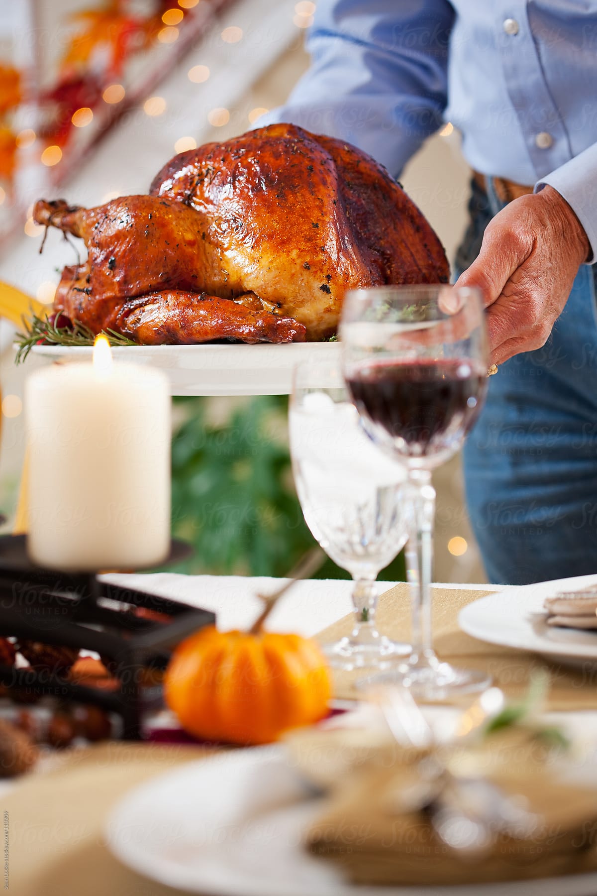 Thanksgiving: Bringing The Turkey On A Platter