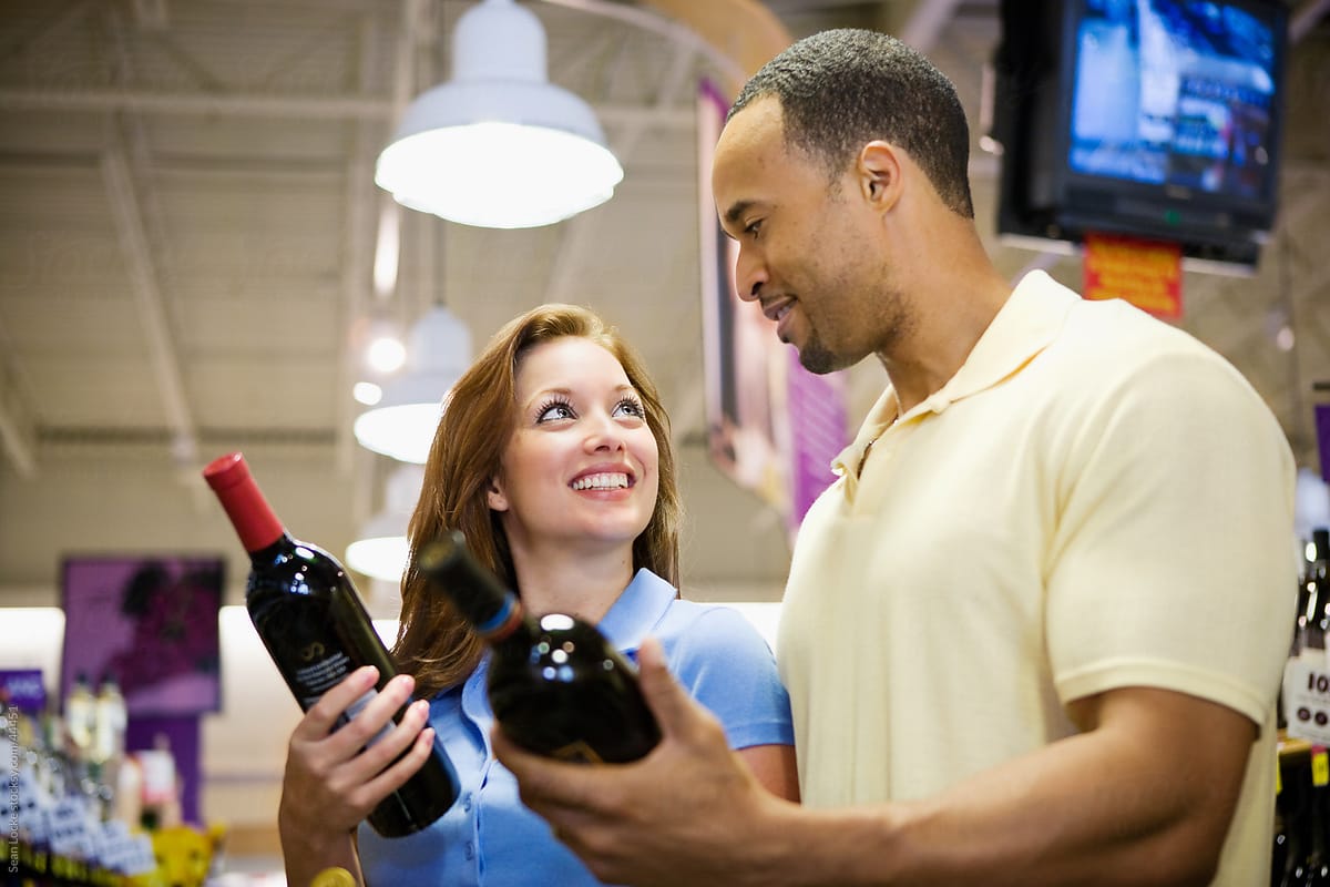 Supermarket: Looking at Brands of Wine