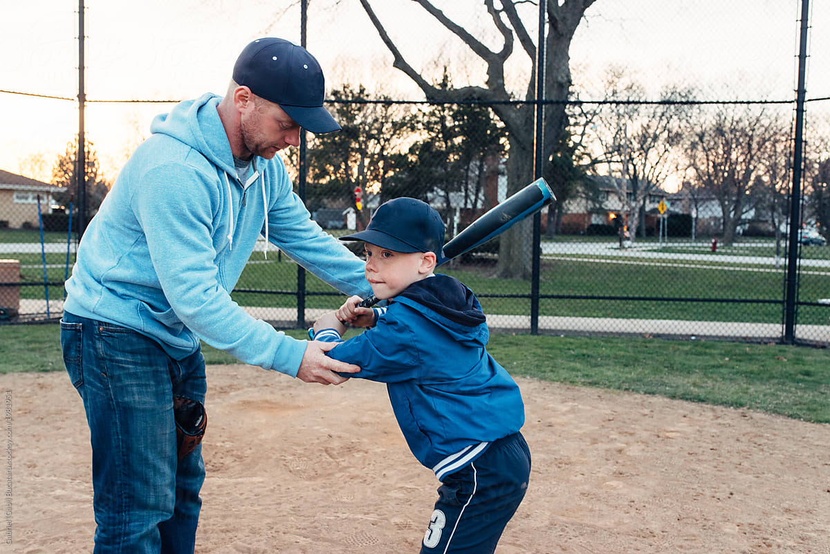 How To Teach A Kid To Swing A Baseball Bat Baseball Poster