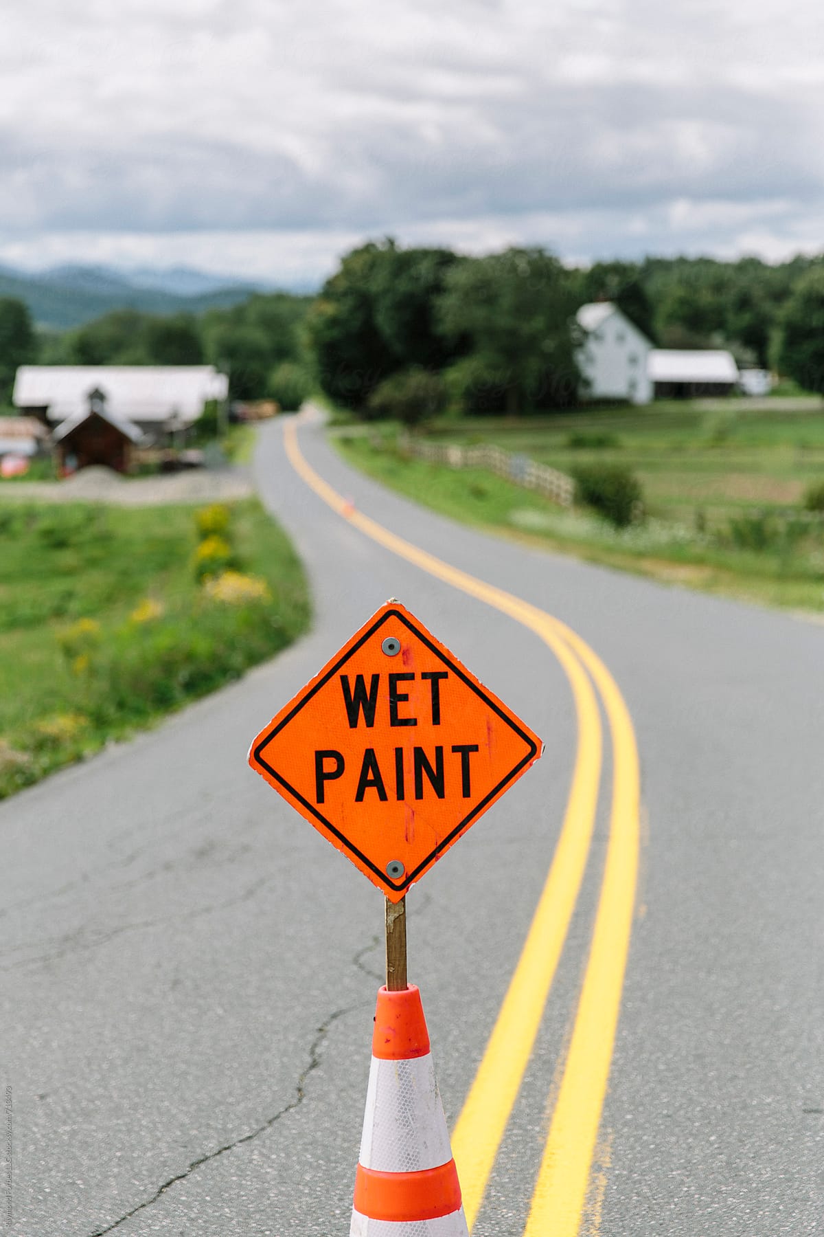 Wet Paint in Vermont