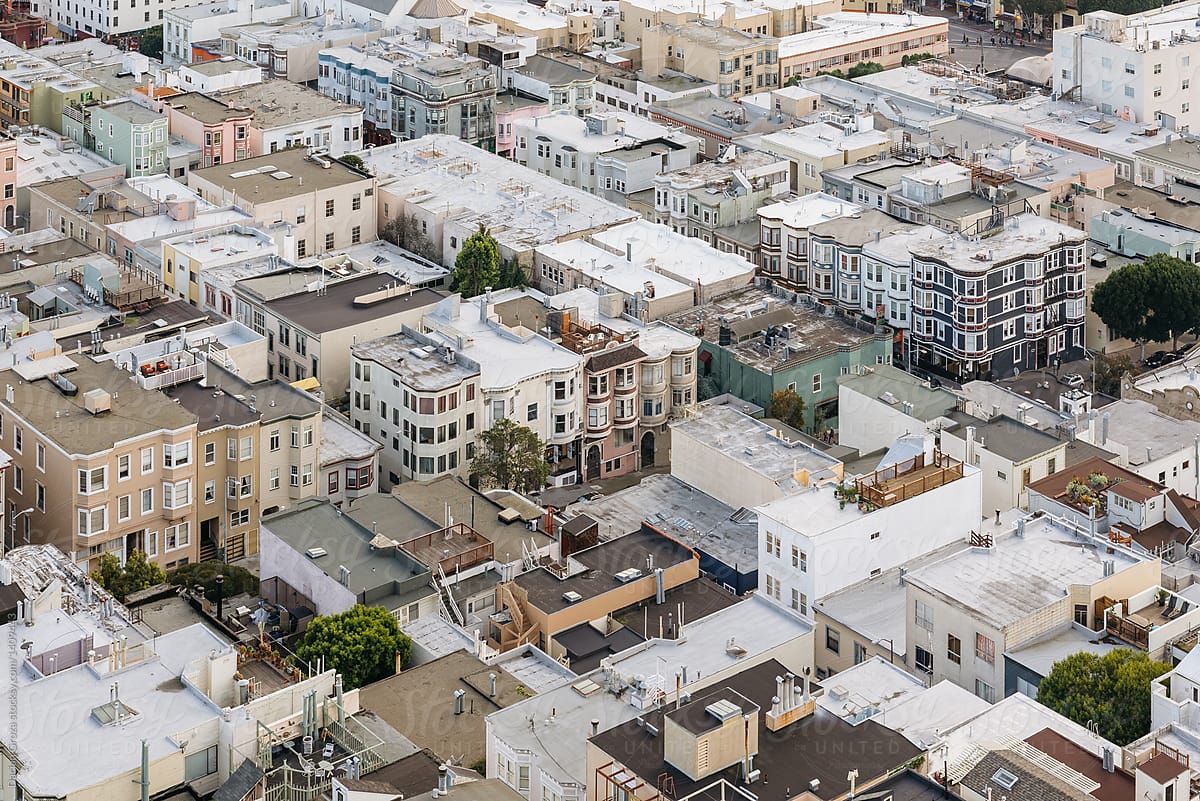 San Francisco bird\'s eye view