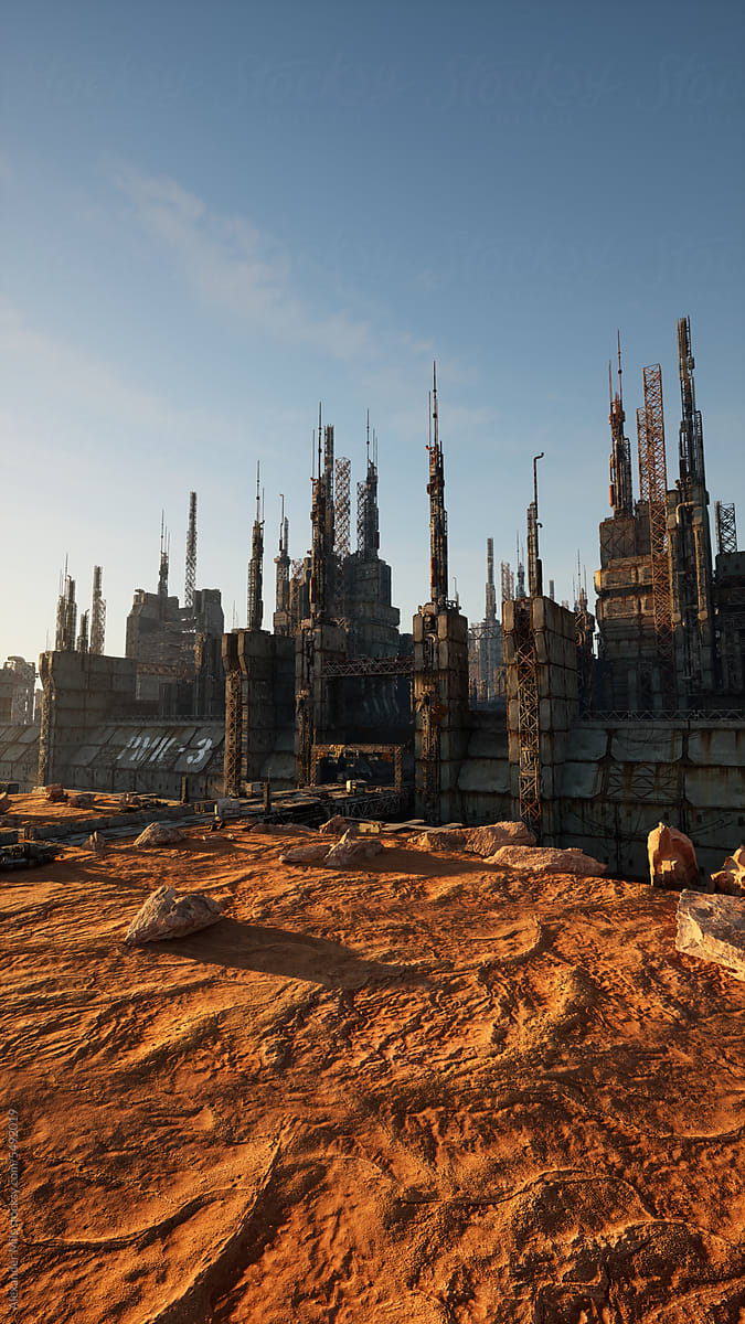 Sci-Fi Post-Apocalyptic City
