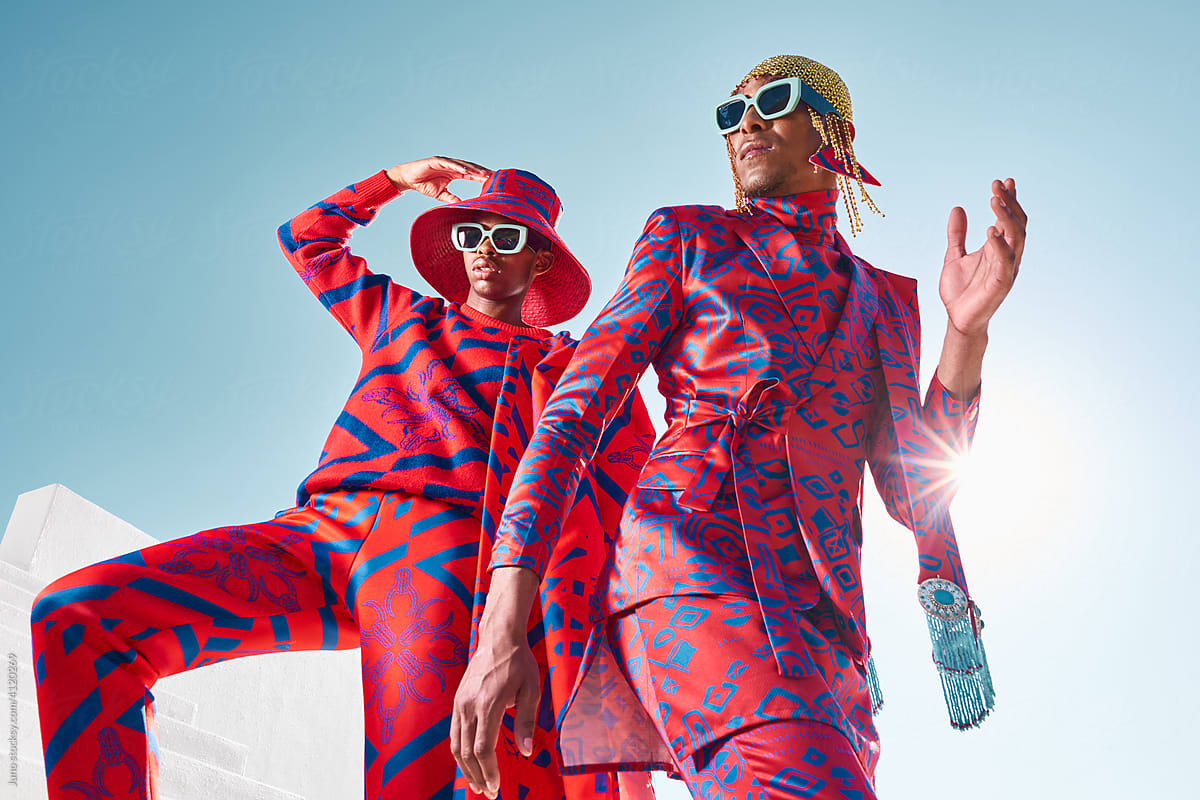 Futuristic pattern fashion by Juno for Stocksy United