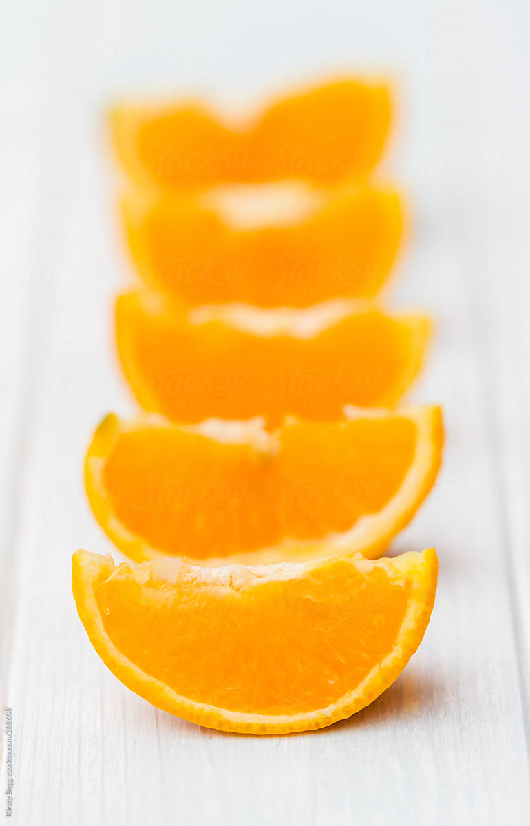 wedges orange
