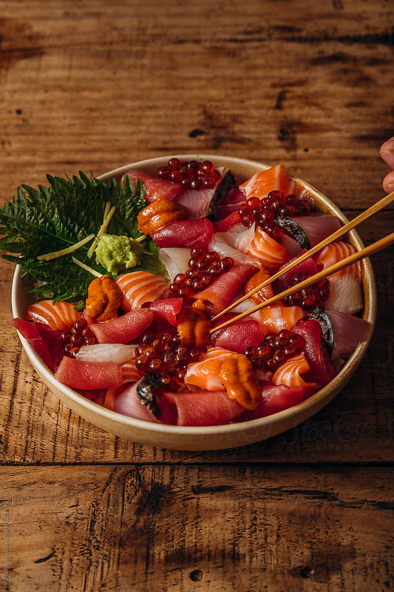Sashimi plate - Japanede food