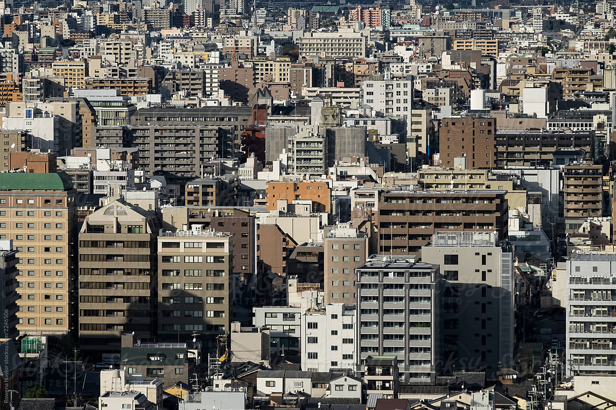 High density living in Kyoto, Japan