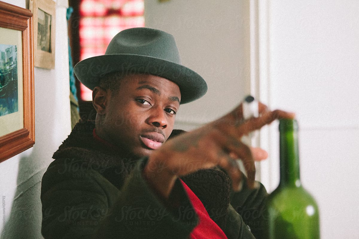 "Young Tattooed Black Man Modelling" by Stocksy Contributor "Kkgas ...