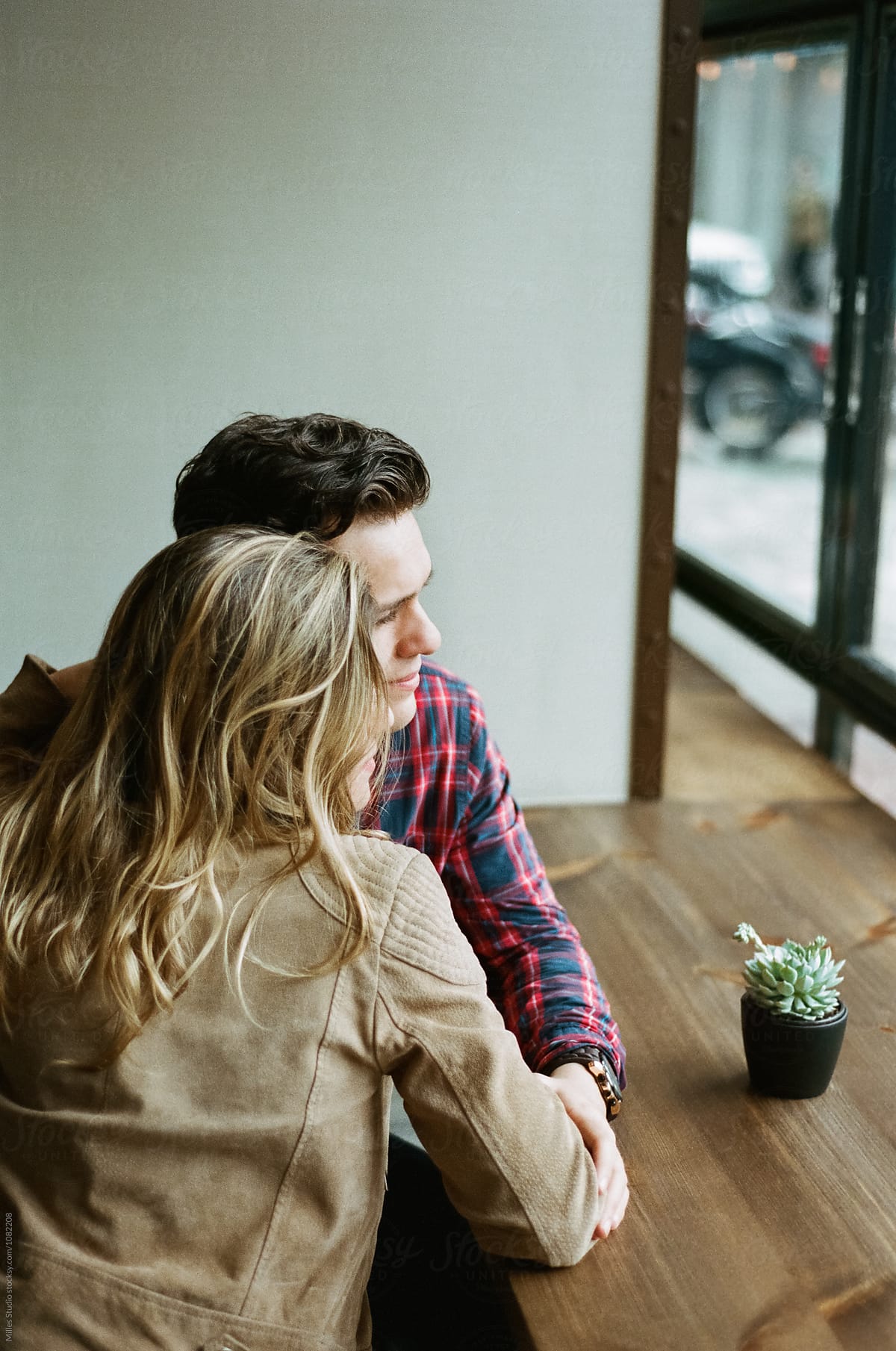 Couple at Cafe