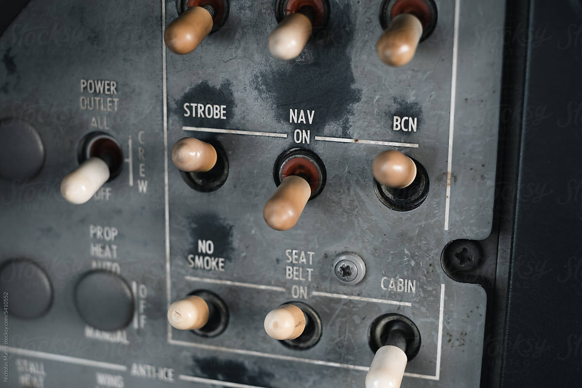 Aircraft Switch Control Panel