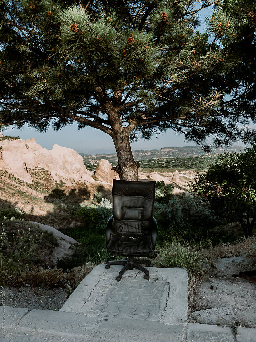 Office Chair in Cappadocia, Turkey