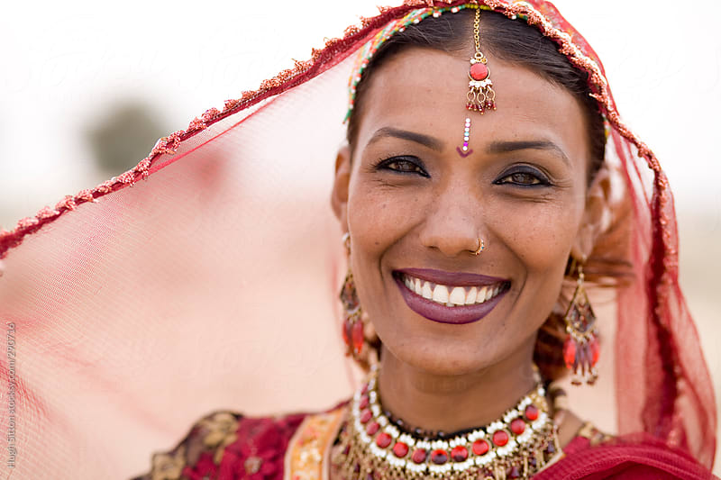 Rajasthani Dancer And Musician In Rajasthan Desert India By Hugh