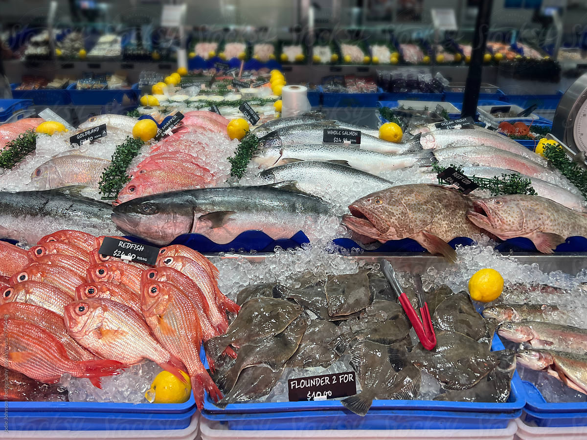 Australian fish market