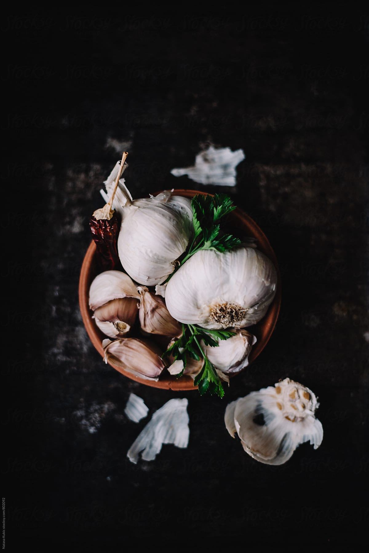 Garlic In Many Ways By Stocksy Contributor Natasa Kukic Stocksy