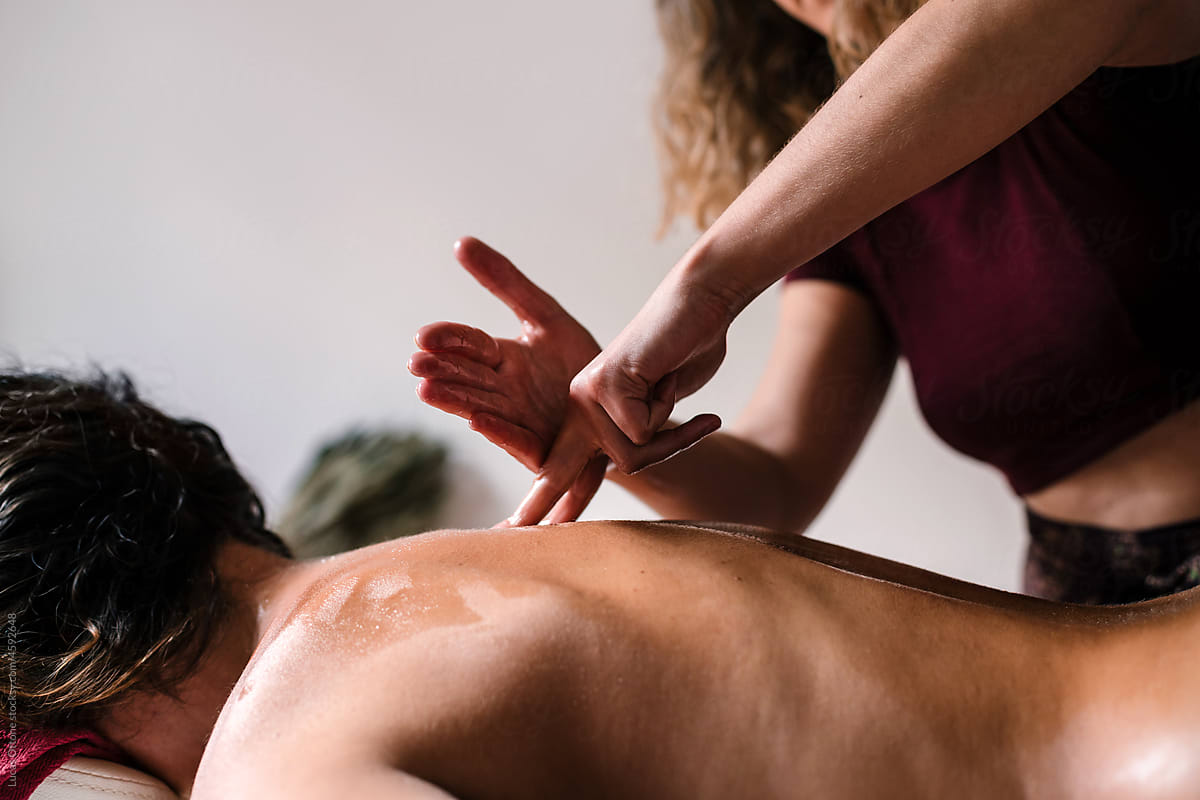 Ayurvedic back massage