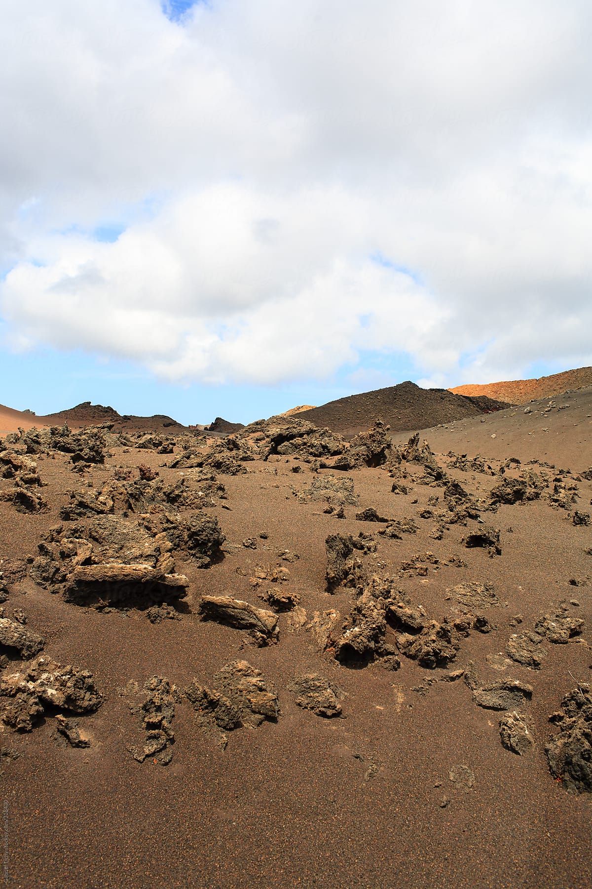 "Road Through Lava Fields In Volcano Land" by Stocksy Contributor